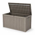 Contenitore rettangolare in polipropilene grigio 120x45x60 cm